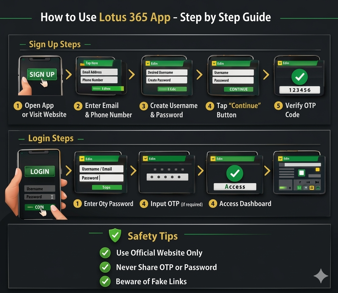 How to Use the Lotus 365 App: A Beginner’s Guide